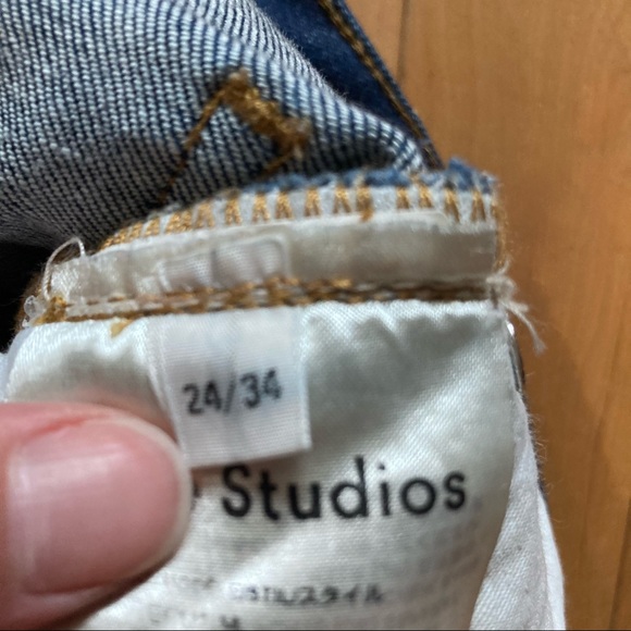 Acne Studios skinny blue jeans size 24/34 - Picture 8 of 10